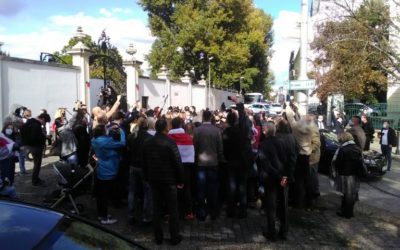 Cichanovskú vítali ako keby prišiel samotný Navaľný či Guaidó! 