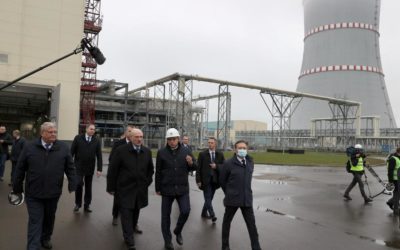 Lukašenko oficiálne otvoril prvú jadrovú elektráreň v Bielorusku.