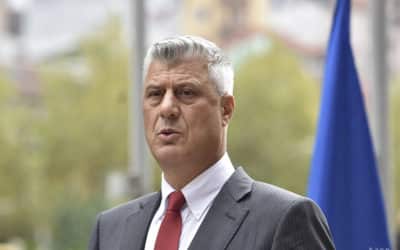 Kosovský prezident Thaci odstupuje, je obžalovaný z vojnových zločinov.