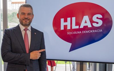 Hlas zvyšuje náskok. SaS druhá. OĽaNO brutálny prepad.