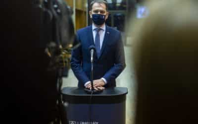 Nové opatrenia. Od stredy platí nočný zákaz vychádzania, od 15. 3. povinné respirátory vo vnútri.