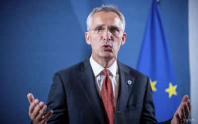 Stoltenberg: O členstve Ukrajiny v NATO rozhodnú spojenci, nie Moskva.