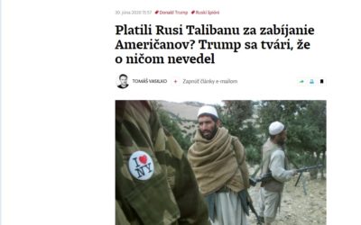 Rusi Talibanu za hlavy Američanov neplatili. Súčasťou Bidenovej predvolebnej kampane bola dezinformácia.