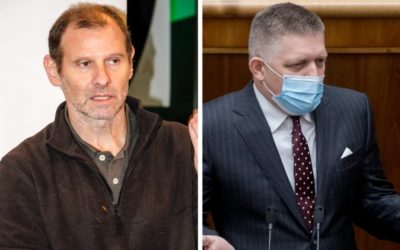 Komentátor Šimečka st. tvrdí, že „Fico zaútočil na Čechov“. Šéf Smeru-SD vrátil úder: „Ste financovaní z peňazí podvodníka Sorosa.“
