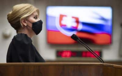 Prezidentka vystúpila v pléne so správou o stave republiky: Vysporiadavanie sa s korupciou, sa musí diať zákonným spôsobom.