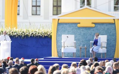 Pápež v Bratislave: Dejiny Slovenska pozývajú, aby bolo posolstvom pokoja v srdci Európy.