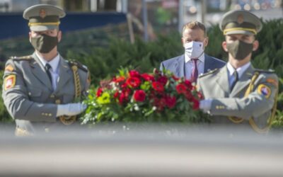 Predseda NR SR a prezidentka SR si uctili Štefánika i Masaryka pri príležitosti 103. výročia vzniku ČSR.