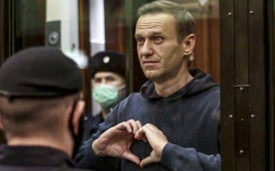 Sacharovovu cenu za rok 2021 získal Alexej Navaľnyj.