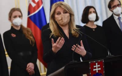 Pošta pro slovenskou prezidentku paní Zuzanu Čaputovou.