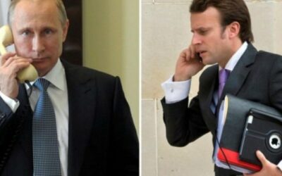Západ odignoroval bezpečnostné obavy Ruska, povedal Putin Macronovi.