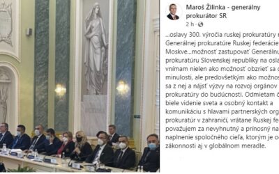 Žilinka sa ozval z Moskvy, odmieta čierno-biele videnie sveta