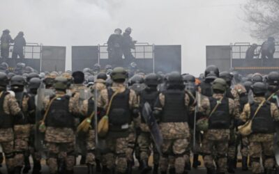 V Kazachstánu byl podle prezidenta obnoven pořádek. V centru Almaty se dál střílí.