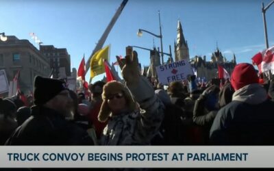 Jeho opovrhovanie ľudmi nemá hraníc: Kanadský premiér o milióne protestujúcich najprv ako o “malej okrajovej menšine”. Po proteste z úkrytu zdieľal info o futbale.