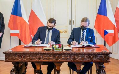 Premiéři Fiala a Morawiecki zažehnali přeshraniční spor, podepsali dohodu o Turówu.
