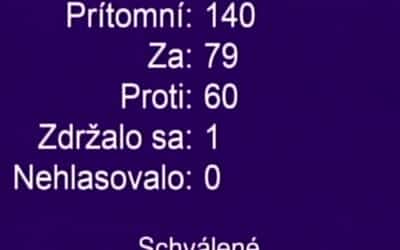 Národná rada vyslovila súhlas s kontroverznou vojenskou zmluvou medzi SR a USA.