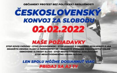 Dnes nadránom odštartoval slovenský „Konvoj slobody“.