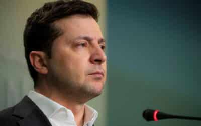 Ukrajina: Zelenskyj informuje, že Ukrajina „prekazila“ ruský plán útoku.