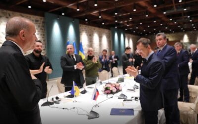 Ukrajina a Rusko jednají v Istanbulu, Erdogan je vybídl k příměří.