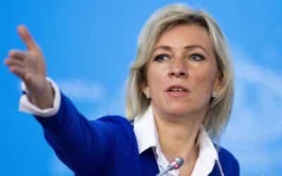 Zacharovová: Zvrhnutie ukrajinskej vlády nie je cieľom Ruska.