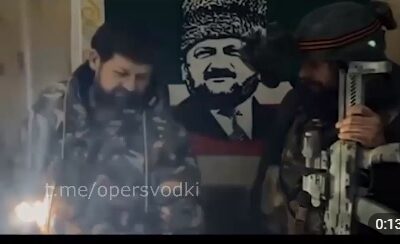 Čečenský vodca Kadyrov tvrdí, že je na Ukrajine.