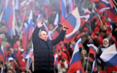Centrum Levada: Popularita Putina od invázie na Ukrajinu stúpla.