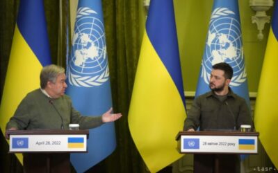 OSN: Guterres v Buči podporil vyšetrovanie zločinov trestným súdom.