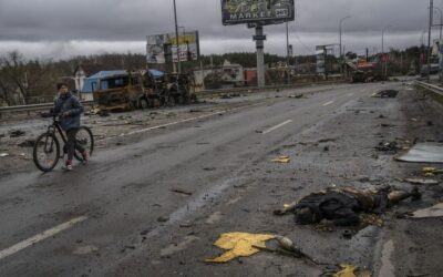 Mesto Buča po vraždách civilistov označujú Ukrajinci za novú Srebrenicu.
