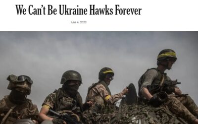 Zase ten New York Times – Nemůžeme být ukrajinskými jestřáby navždy.