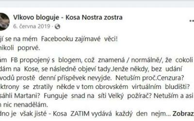 Flash – zablokovaný Facebook Kosy?