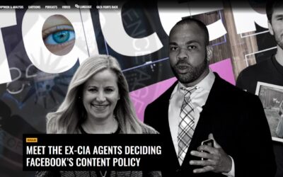 Facebook, cenzura a CIA.