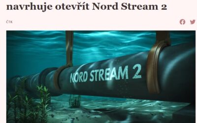 Vlivný muž německé vládní strany navrhuje otevřít Nord Stream 2-okamžitě!