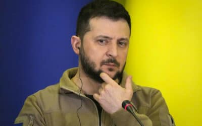 Zelenskyj vyzval celý svet, aby prinútil Rusov opustiť Záporožskú elektráreň.