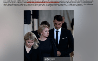 Prešľap svetovej agentúry. Médiá si pomýlili Čaputovú s Rizmanom, jej partnera nazvali prezidentom Slovenska.