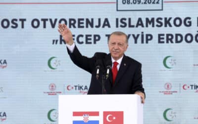 Erdogan podporil a zopakoval Putinove výhrady k vývozu obilia z Ukrajiny.