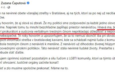 Otvorený list prezidentke Slovenskej republiky.