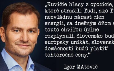 Lacná elektrina asi nebude, hrozia extrémne nárasty. Slovenské elektrárne odmietajú memorandum.
