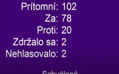 Hegerova vláda padla, za hlasovalo 78 poslancov. Matovič vytrhol demisiu z rúk úradníka prezidentky.