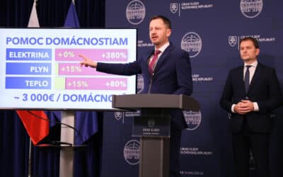 Potvrdené: Domácnostiam sa cena elektriny nezmení, cena plynu a tepla vzrastie o pätnásť percent.