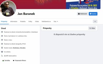 Baránek: Vymazali mi celý Facebook. Demokrati…