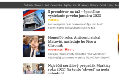 Keď médiá vyrábajú hoaxy. Alebo za čo som skutočne vyhral Homofóba roka.