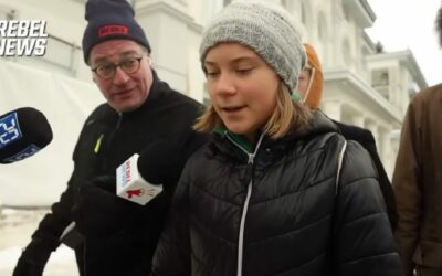 “Rebeli” si po šéfovi Pfizeru počkali na Gretu a kládli jej nepríjemné otázky. Bolo jej zatknutie zinscenované?