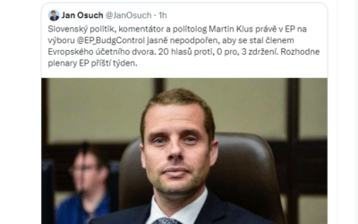 Klus pohorel. Zdechovský: Pre Slovensko veľká hanba.