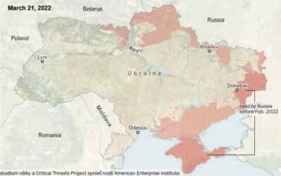 Washington Post -grafy naznačují, že mír na Ukrajinu v dohledné době nedorazí.