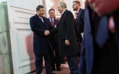 Čínsky prezident Si Ťin-pching odletel z Moskvy, ukončil trojdňovú návštevu.