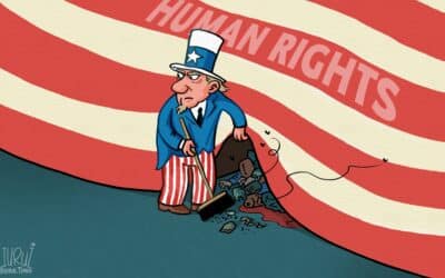Čína zverejnila správu, ktorá odstraňuje fasádu americkej demokracie.
