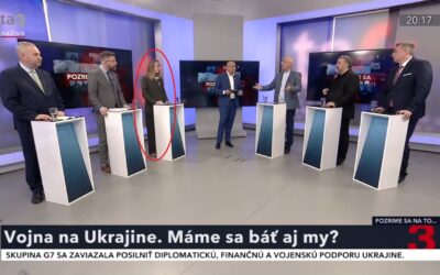 Chmelárov úder Denníku N: Ukrajinka Hordon nie je žiadne nešťastné dievča, robí pre Globsec!