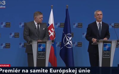 Fico a Stoltenberg sa rozchádzajú v názoroch o vojenskej pomoci Ukrajine.