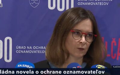 Dlugošová vystúpila proti novele zákona o oznamovateľoch. Nespolitizujte inštitúciu, ako to urobil Lipšic s ÚŠP, odkazuje úrad vlády.