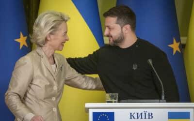 Von der Leyenová: EÚ musí dať Ukrajine, čo potrebuje, aby bola silná.