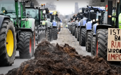 “Žiadny farmár, žiadna budúcnosť.” Protesty poľnohospodárov v Nemecku: Detaily.